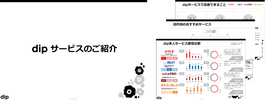 dip総合サービス紹介資料イメージ